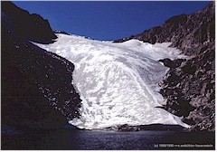 Kleiner Gletscher mit Seelein