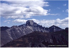 Longs Peak aus der Distanz