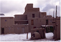 Pueblo mit Ofen
