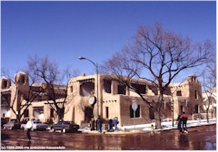 Pueblo-Huser - auch Adobe-Stil genannte