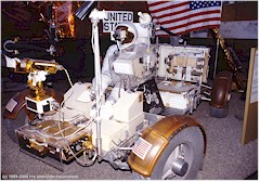 Mondauto im Lyndon B. Johnson Space Center
