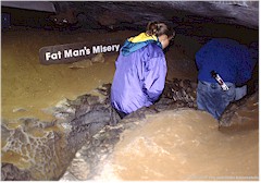Fat man's misery im Mammoth Cave NP