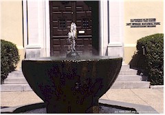 Brunnen mit heissem Wasser im Hot Springs NP