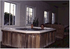 Susanne und Reto in einem der Heilbder im Hot Springs NP