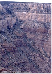 Wanderweg am Sdrand des Grand Canyon