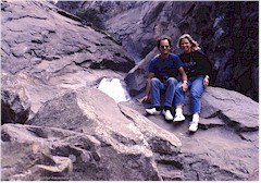 Reto und Susanne im Kings Canyon NP