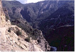 Parkstrasse im Kings Canyon NP