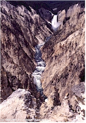 Grand Canyon of the Yellowstone im Yellowstone NP