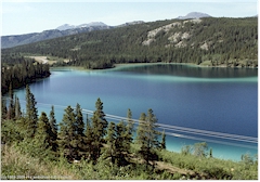 See am Klondike Highway