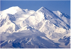 Gipfel des Mount McKinley im Denali NP