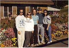 Reto, Susanne, Ray, Bill und Cheryl in Bartlett, New Hampsire