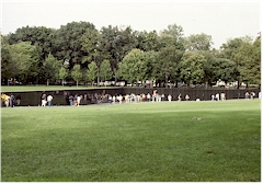 Vietnam Memorial in Washington D.C.