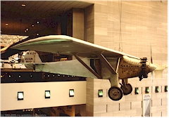 Charles Lindbergh's Spirit of Saint Louis im National Air and Space Museum, Washington D.C.