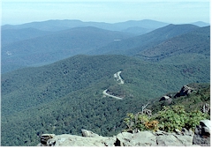 Blue Ridge Highway im Shenandoah NP