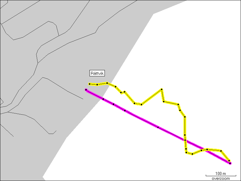 [ karte mit rodelbahn bei rttvik ]