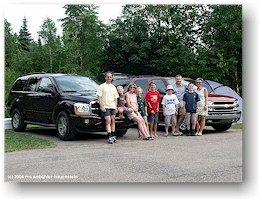 [ the ambis mit dodge durango und the hrnlis mit chevrolet suburban ]