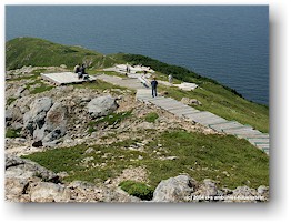 [ ende des skyline trail im cape breton NP ]