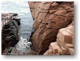 [ thunder hole im acadia NP ]