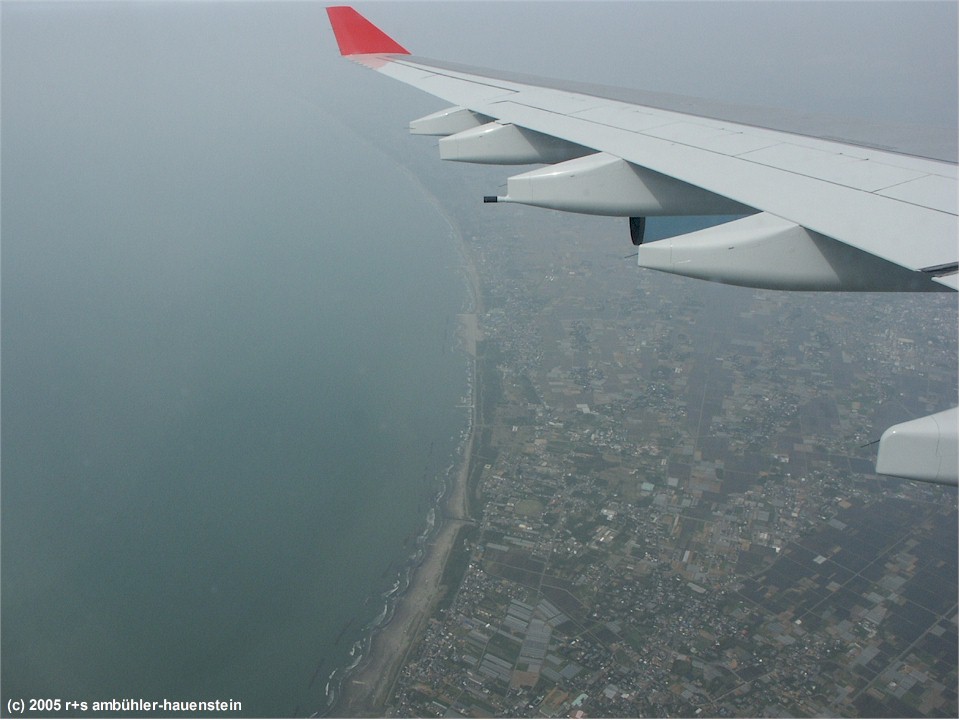 [ flug wien - tokyo: kste von japan ]