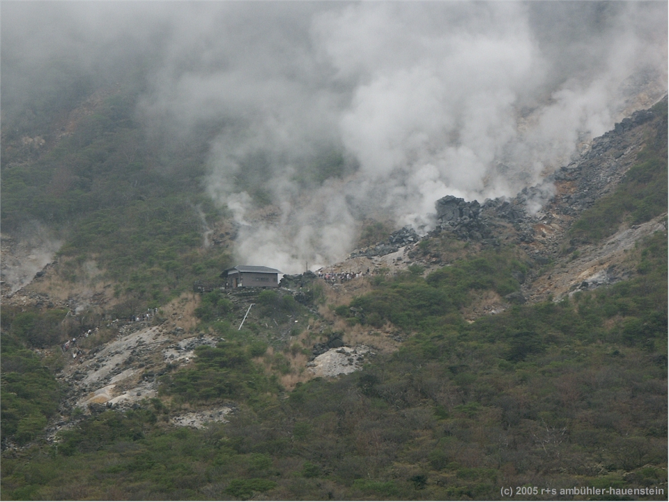 [ hakone: geotherme bei owakudani ]