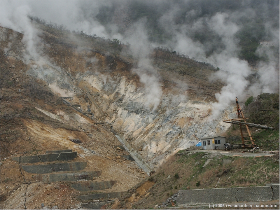 [ hakone: geotherme bei owakudani ]