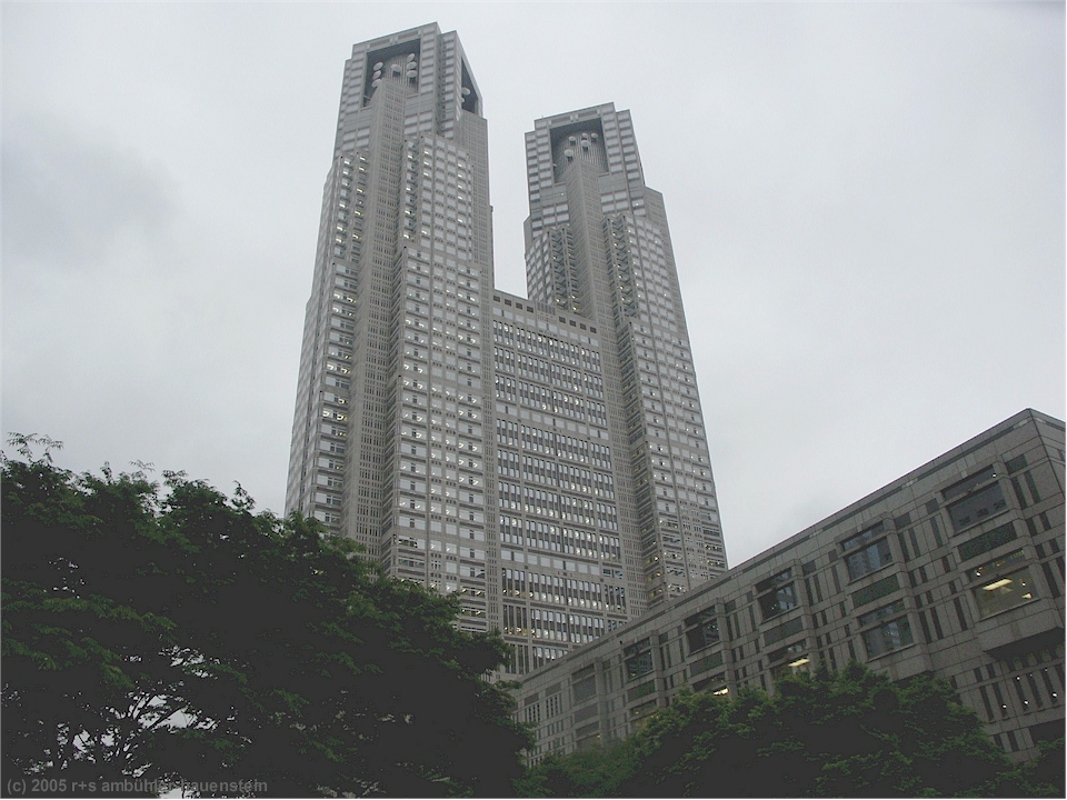 [ tokyo: metropolitan government offices (twin tower) ]