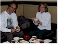 [ 06-05-2005: reto und susanne beim nachtessen in tokyo ]