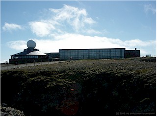 [ rckseite des besucherzentrum des nordkapp ]