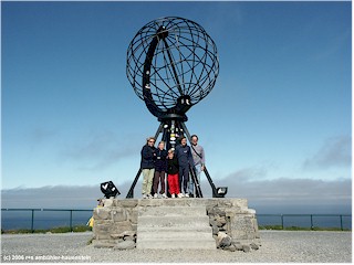 [ familie ambhler am nordkapp ]