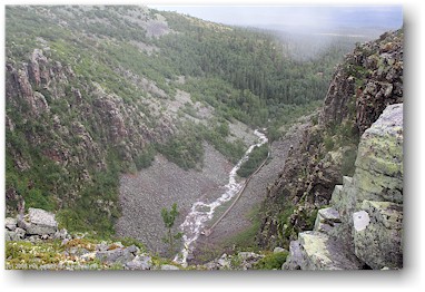 tal des njupeskrsfallet im fulufjllets nationalpark