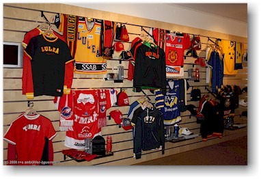ausstellung hockey-clubdress NeH bei rebro, S