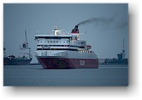 superfast VIII im hafen von rostock
