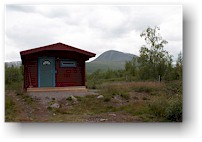 kabine in nikkaluokta, SE