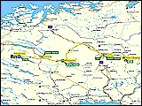 karte und hhenprofil