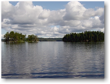 kleine inseln im stora br
