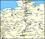 karte und hhenprofil