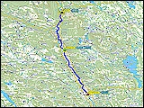 karte und hhenprofil