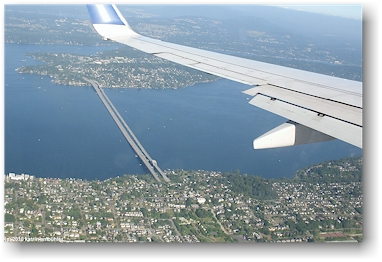 anflug auf seattle