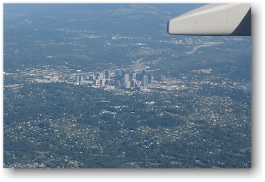 anflug auf seattle