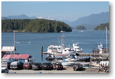 hafen bei tofino auf vancouver island