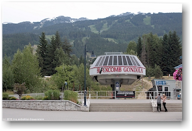 talstation des sessellifts fitzsimmons express in whistler, CAN