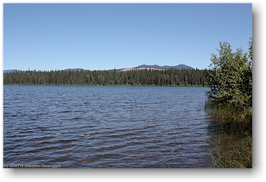 thompson lake - ein "nebensee" des kibbee lake