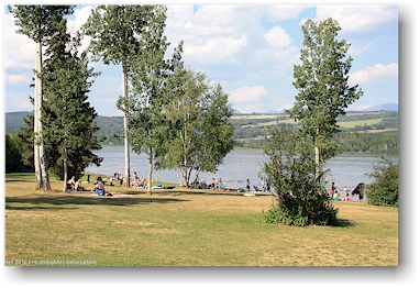 tyhee lake im tyhee lake provincial park bei smithers, CAN