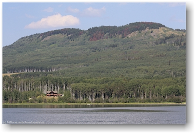 wochenendhaus am tyhee lake im tyhee lake provincial park bei smithers, CAN