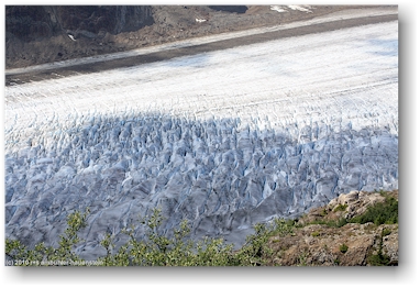 blick von der granduc mill road auf den salmon glacier bei steward, CAN