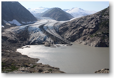 berendon glacier mit summit lake bei steward, CAN