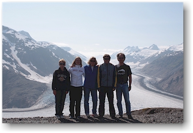 die ambis vor dem salmon glacier in steward, CAN