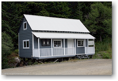 visitor center in hyder, alaska, USA