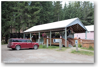 post office in hyder, alaska, USA