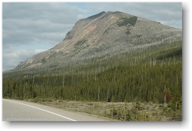 fahrt ber den vermilion pass, CAN